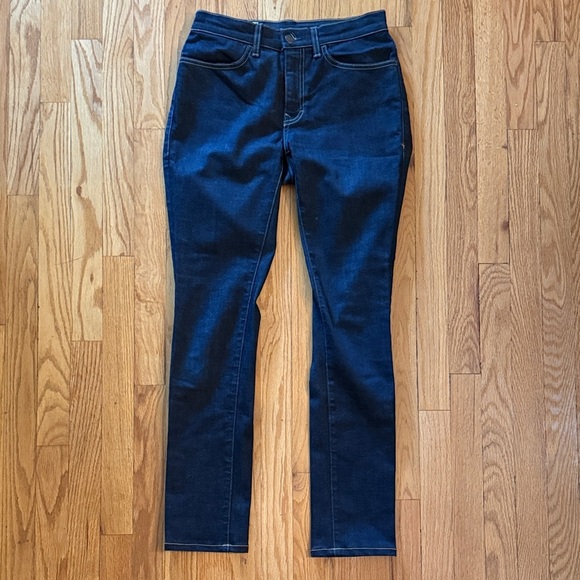 imogene + willie sz 26 Imogene Slim Dark Indigo Blue Skinny Jeans great cond - Picture 2 of 9